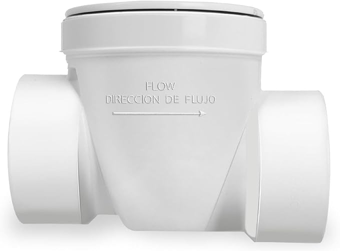 3" Backflow Preventer Vavle,3 Inch Backwater Check Valve, Drain Backflow Preventer Valve Prevents Sewage and Rainwater from Flowing Back
