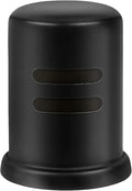 1-5/8" cap diameter 2-1/4 Dishwasher Solid Brass Air Gap Cap Only, Replacement for air gap dishwasher Air Gap Cover Fits Most Air Gap Bodies (Matte Black)