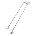 DuraVent 6DP XRB DuraPlus 6 inches Extended Roof Bracket Supports Chimney Stove Pipe for Stability, Mounting Brackets, Adjustable Legs, Metallic