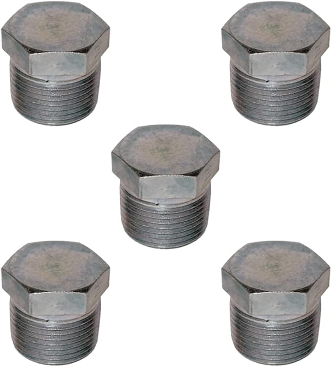 1" NPTF Hex Head Pipe Plug Hydraulic End Fitting (5-PACK) | 5406P-16