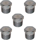 1/4" NPTF Hex Head Pipe Plug Hydraulic End Fitting (5-PACK) | 5406P-04