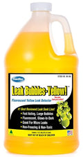 ComStar Leak Bubbles Yellow HVAC & Gas Detector, Fastest-Acting Leak Detector in Today's Market - Safe, Non-Corrosive, Long-Lasting Bubbles & Detects Micro Leaks, Made in USA, 1 Gallon (90-205)