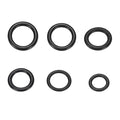 PATIKIL Nitrile Rubber O-Ring Assortment Kit, 60pcs Seal Gasket Set 6 Sizes Sealing NBR Gasket Washers for Car Repair Pressure Washer Plumbing Sealing Repair Air or Gas Connections