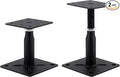 2 Pack Adjustable Support Jack for The Floor, Deck Foundation,RV Step Stabilizer,Mini Screw Jack- Post 4" to 7"