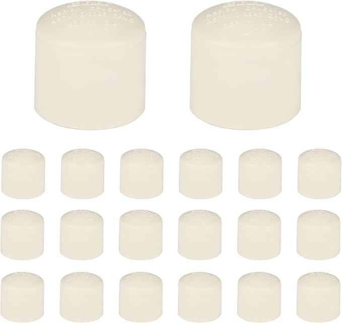 (20 Pack) EFIELD 3/4-inch CPVC Pipe Fittings, End Cap (Socket),(CPVC041-20)