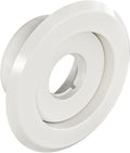 Recessed Fire Sprinkler Escutcheon 1/2 in. IPS - 2 Piece in White - Depth Adjustment Range up to 3/4 in. for Fire Sprinkler Trim