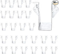 50 PCS 2"x4" Joist Hanger,20 Gauge Double Shear Face Mount Rafter Hanger for Deck Brackets,Rafter Brackets,Hurricane Ties for rafters