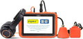 PQWT L50 Underground Water Leak Detectors for Home Wall Water Pipe Detector Machine Multi Sensor Acoustic Pipeline Leakage Detection Kit Noise Reduction Headphone Smart Touchscreen Carry Case