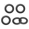5-Pack M20 Flat Washers, Metric 34mm OD 3mm Thick 304 Stainless Steel Washers for Bolts Screws Nuts for Automotive/Machinery/Furniture, Flat Metal Washers [Black Galvanized]