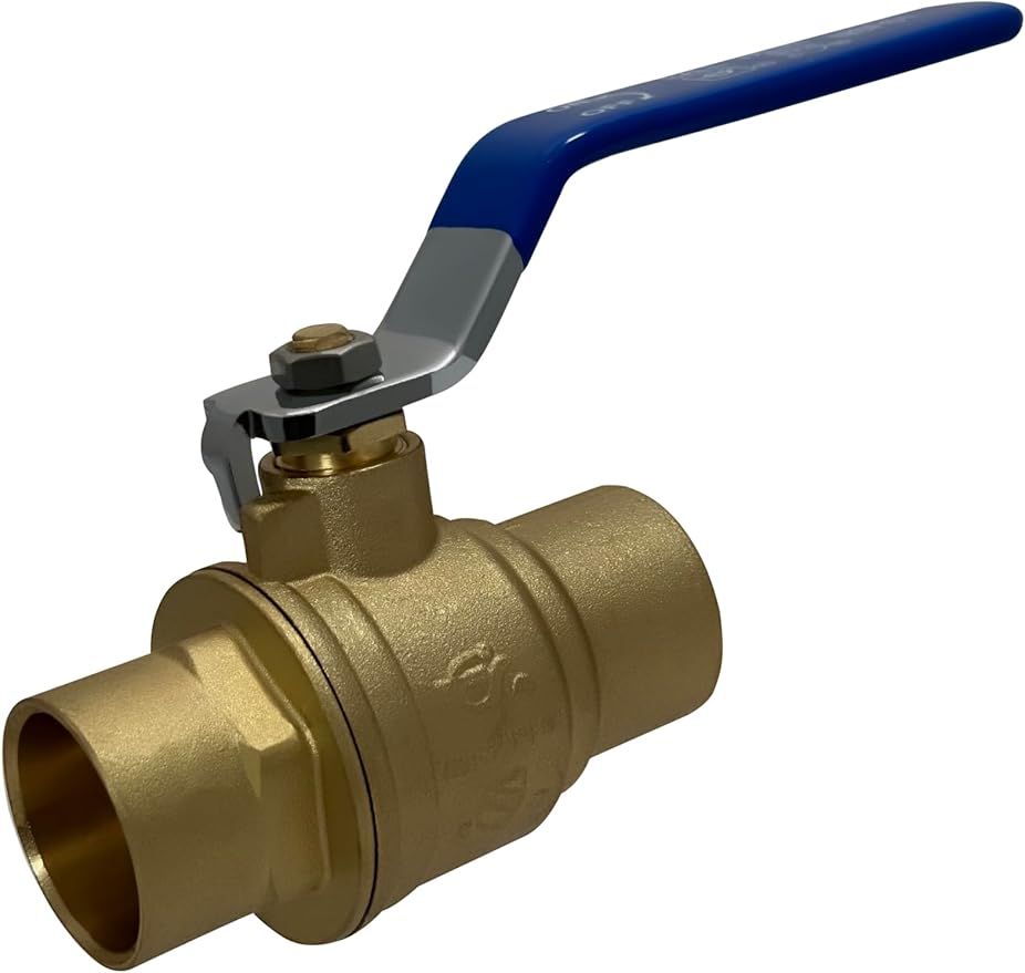 XFITTING 1 Inch Sweat Ball Valve, 10 Pieces