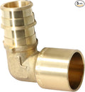 XFITTING Pex A 3/4 Inch x 3/4 Inch Female Elbow Sweat, 31-1-2=5XX, 5 Pieces