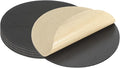 PATIKIL 4.3 Inch Diameter Lamp Base Felt 5Pack 2mm Thick Foam Adhesive Non-Slip EVA Protection Pad Mat for Lamp Furniture DIY Craft, Black