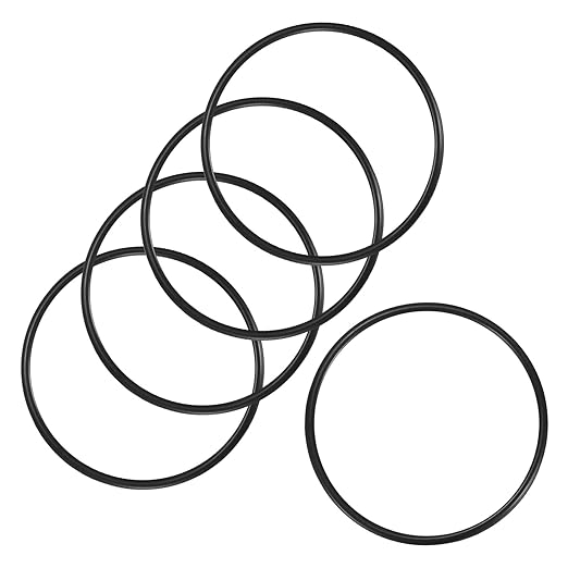 5-Pcak Nitrile Rubber O-Rings, 87mm ID, 95mm OD, 4mm Width, Metric Sealing Washer Gasket for Automotive Machine Plumbing/Faucet/Air or Gas Connections, Resists Oil and Heat