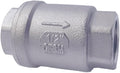 1/2”Stainless Steel Vertical Check Valve DN15, NPT Female Threaded Vertical Check Valve Stainless steel check valve for preventing oil-water backflow, gas-air check valve, sewage pump, etc