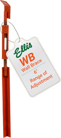 Ellis Manufacturing Company Concrete Wall & Column Brace with Bent Plate - Concrete Form Support - Adjustable Turnbuckle Tensioner for Wall Bracing, Beam Alignment, & Concrete Forms