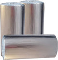 5mm Double-Sided Aluminum Foil Bubble Insulation - Self-Adhesive, Flame Retardant, Thermal Moisture Barrier, Waterproof, for Pipes, Roof, Walls(Size:15㎡,Color:Fixed Width 1m)