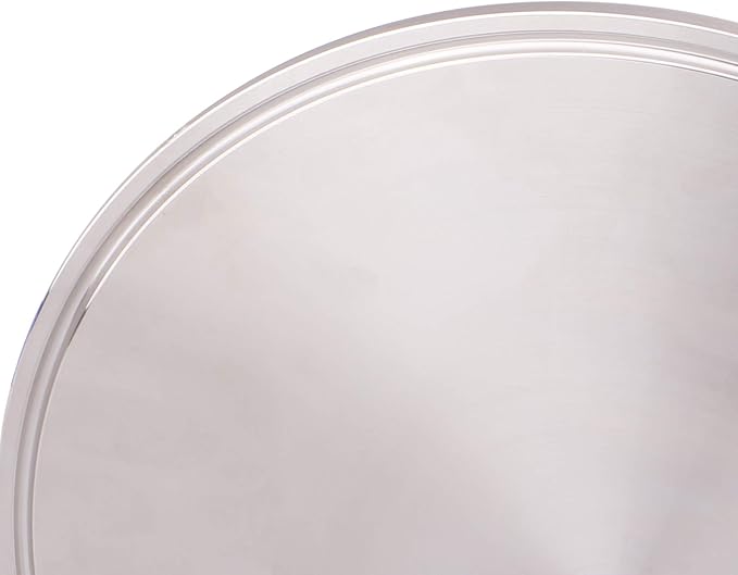 DERNORD Stainless Steel 304 Sanitary Fitting Clamp End Cap fits Tri-Clamp Ferrule Flange (8" Tube OD)