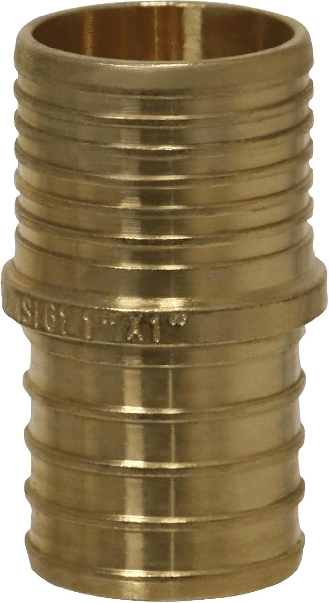 XFITTING 1 Inch Pex x 1 Inch PB (polybutylene) Slicing coupling with ring, Repair Kit, 30-2-1=5XX, 5 Pieces