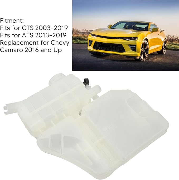 Engine Coolant Expansion Tank 22948113 Radiator Overflow Tank Automotive Engine Coolant Reservoir Tank for 2016 and Up Automotive Parts