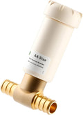Resin Water Hammer Arrestor, 1/2 Inch Pex Crimp Tee Hammer Arrestor For Potable Water Plumbing Application, F1807 Tee Connection