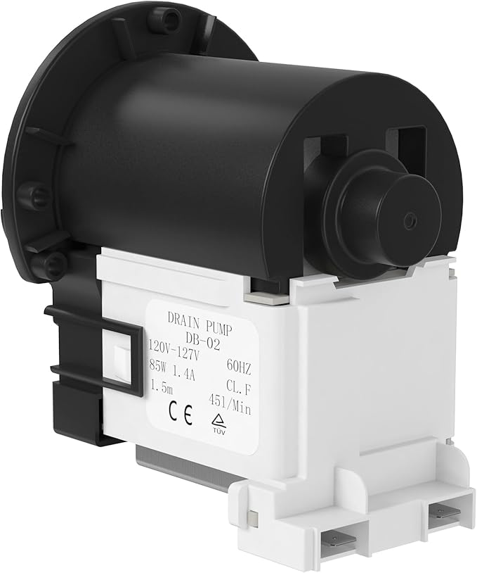 Upgraded Drain Pump Replacement for LG Front Load Washers, Replaces 4681EA2001T,4681EA1007G, 4681EA2001D, 4681EA2001N ER4681EA2001T, LP1007G, LP2001T, with 11 Inches Washer Spring Expansion Tool