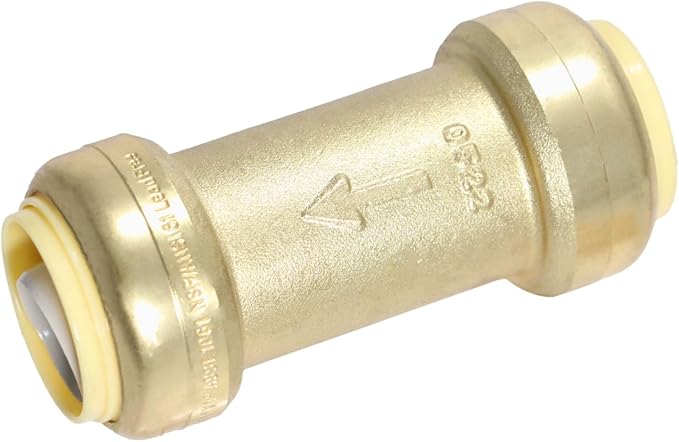 XFITTING Push Fit 1 Inch x 1 Inch Push Fit Check Valve, 28-4-5=1XX (1 Piece)