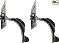 XFITTING 3/8 inch to 1/2 inch Pex Tubing Bend Support with Plate, Metal, Tubing Pipe Hanger 30-3-4=60X, 60 Pieces
