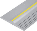 Papillon Garage Door Bottom Seal Strip, Weatherproof EPDM Rubber Threshold, Fits All Standard Doors, Easy for DIY Homeowners, No Adhesive (10Ft, Grey)