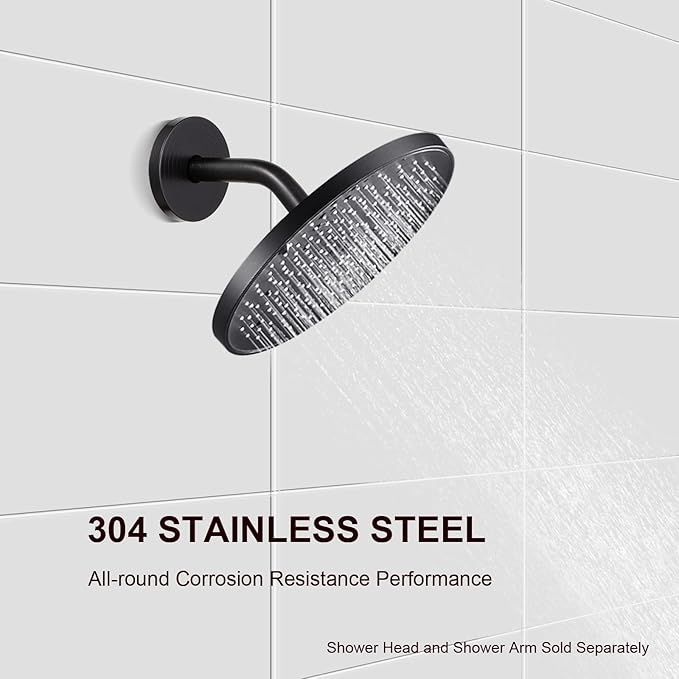 OFFO Extra Large Shower Arm Flange Oil Rubbed Bronze 3.5" in Outer Diameter Replacement Shower Head Arm Escutcheon Plate Suitable for Most Brands Shower Head Arms