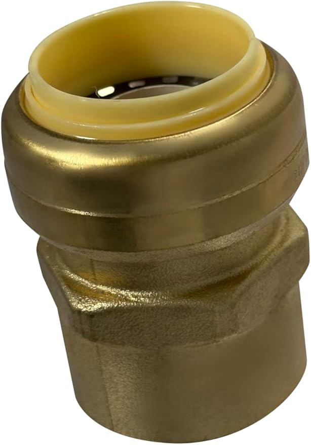 XFITTING Push Fit 1 Inch x 1 Inch Female Adapter, 27-1-7=10XX, 10 Pieces