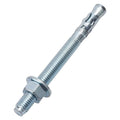 1/2 x 3-3/4 Inch 4 Pack Inch Standard Fasteners for Heavy Duty Zinc Wedge Anchors for Cement, Concrete, Brick & Masonry