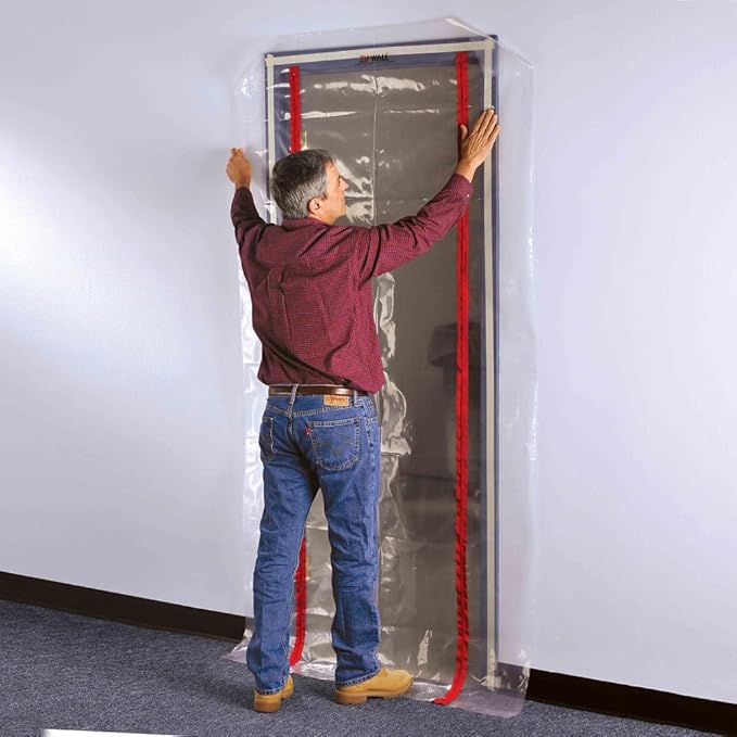 Zipwall ZDS-PK12 ZipDoor Standard Door Kit, 12-pack, 13 Count