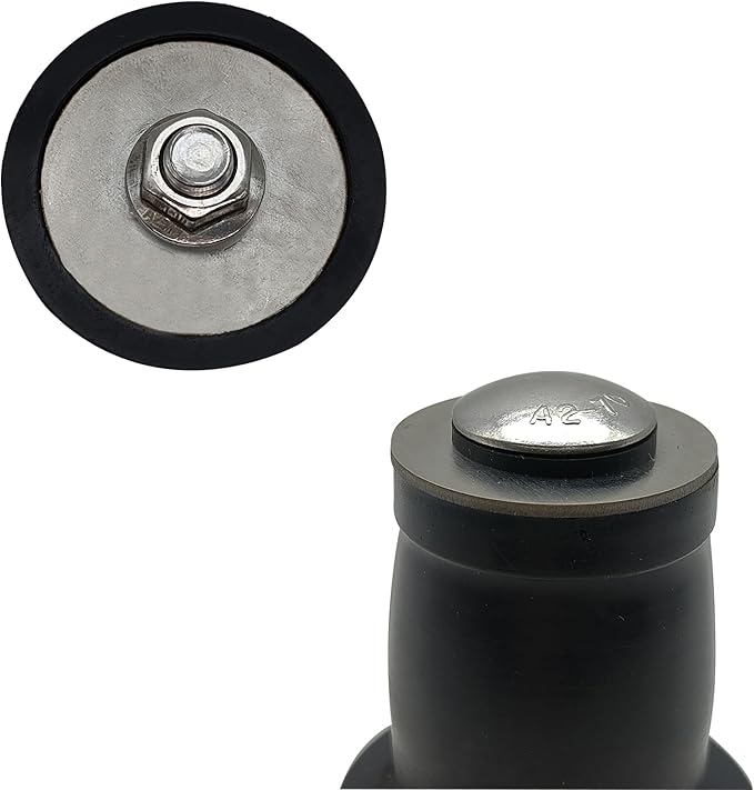 Pool scupper Plug，Mechanical Test Plug,Test Plugs for Plumbing,Drain cleanout Plug,Basement Sewer Drain Cap,Sewer Test Plug. (1.6-2 inch)