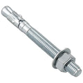 1/4x2-1/4" 50Pcs Inch Standard Fasteners for Heavy-Duty Zinc Wedge Anchors for Cement and Concrete