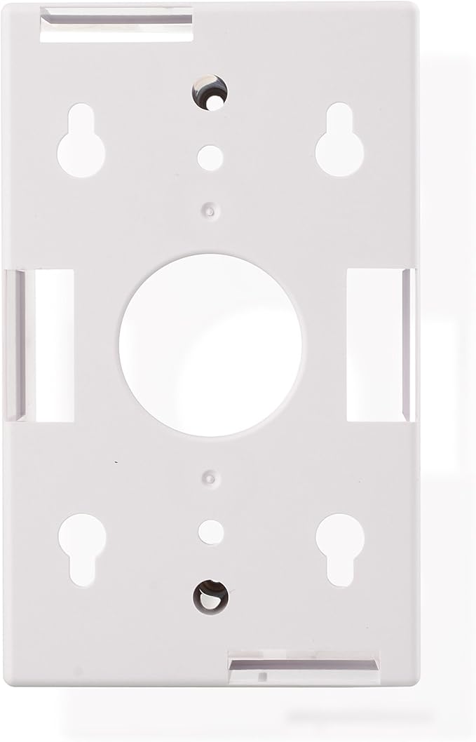 Cable Matters 5-Pack Single Gang Low Voltage Surface Mount Backbox 1.85 inches in Depth in White