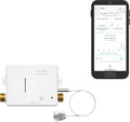 YoLink LeakStop 1-Channel for Toilets/Sinks, Auto Shutoff Valve & Leak Detector, Real-Time Monitoring, LoRa Long-Range, 2 AA Up to 5-Year Battery, App/SMS/Email Alerts – Hub Required