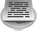 Delta DT062412 4" Tile-in Square Shower Drain - Chrome