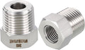 1 Pack 304 Stainless Steel Male to FeMale Adapter, 1/2" Male NPT x 1/4" FeMale NPT Hex Bushing Reducer for Industrial, Automotive, Fluid Transfer, Home Gardening, Water Treatment