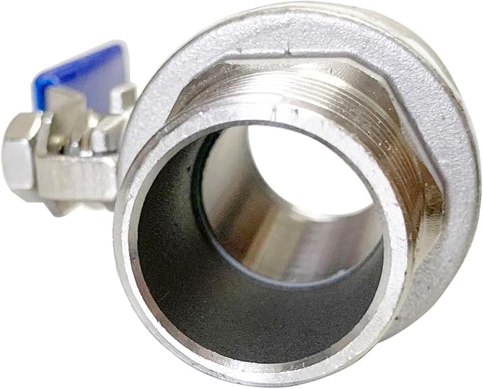 1" Male to Female Thread Full Port Ball Valves NPT 304 Stainless Steel for Water Oil Gas WOG1000