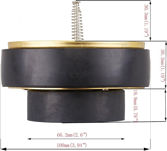 Internal Backwater Valve,4-F 4" Float Model Flood-Guard for 4-inch Flood Drains,Drain Backflow Preventer for Sewer Flood Protection
