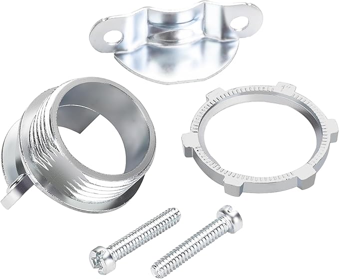 Hromee Cable Connectors, 20PCS 1/2" 3/4" 1” Clamp Type Cable Connectors Assortment for Metallic Conduit Protect Cables