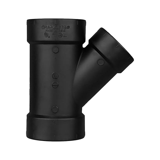 CHARLOTTE PIPE 4X4X3 DWV WYE REDUCING ALL HUB DWV (DRAIN, WASTE AND VENT) (1 Unit Piece)