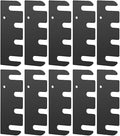 10Pcs Stainless Steel Door Hinge Spacer Plates Replacement Door Hardware Reinforcement Shims Easy to Installation Nonslip Metal Hinge Spacer