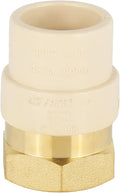 (Pack of 5) EFIELD 3/4"CPVC X 3/4"Female Thread NPT Transition Coupling,Brass Adapter Pipe Fitting (Female NPT x CPVC),(CPVC052-5)