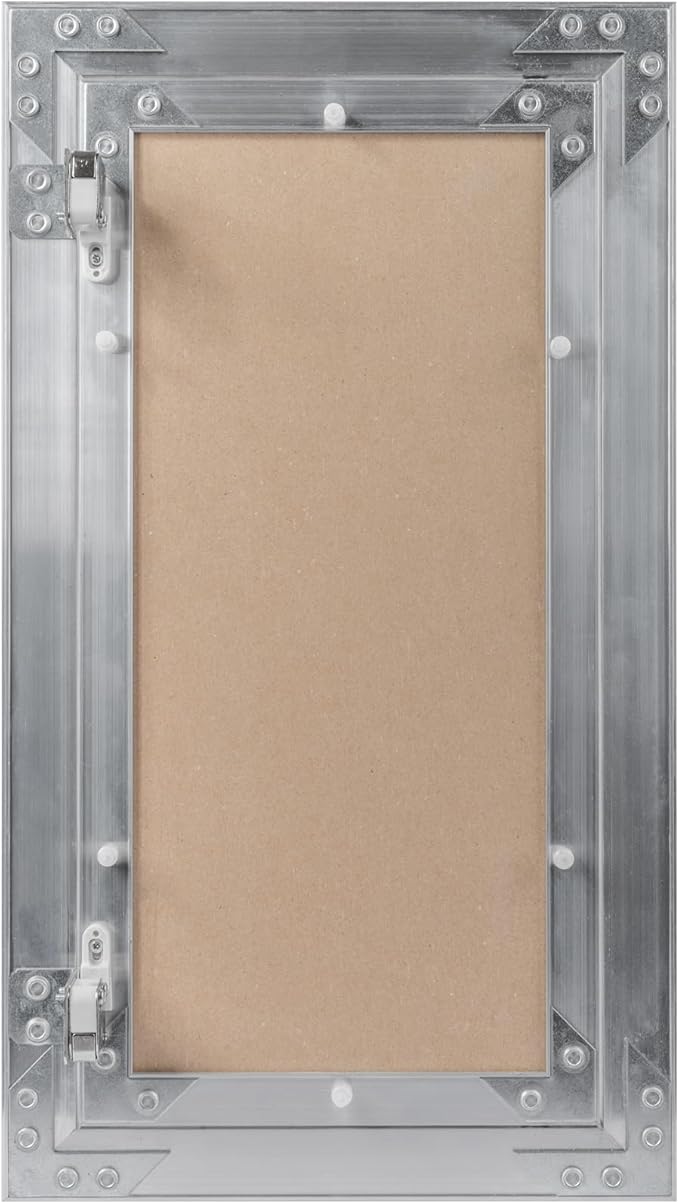 Vent Systems 8" x 16" Inch Access Panel - Drywall, Wall, Electrical, Plumbing Cover Plate - Ceiling, Wall Mount Drywall Access Panel - Metal Crawl Space Door for Home, Garage, Basement, Attic