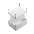 QILIPSU Outdoor Junction Box IP67 Waterproof Project Box ABS Plastic Weatherproof Electrical Enclosure Gray Cover (6.9"x4.9"x3.9")