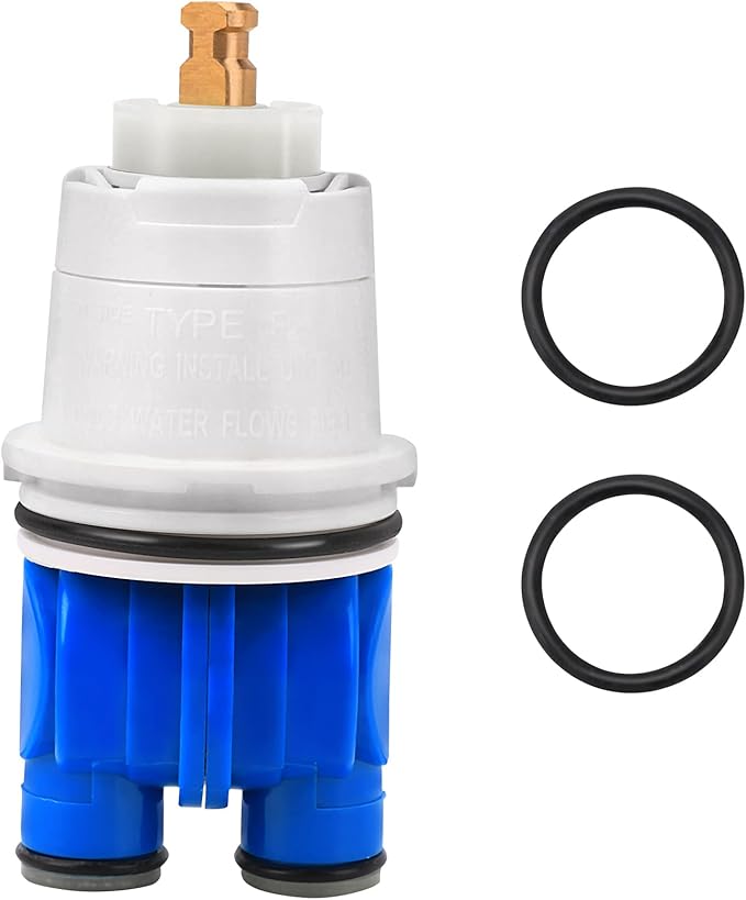 RP19804 Delta Shower Cartridge Replacement for Delta 1300/1400 Series Single Handle Bath Tub and Shower Faucet Parts Replacement Pressure Balance Cartridge For Delta Select Monitor Valves (1993-2007)