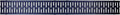 URA WATER - Replacement Grate - Black Plastic - 39 Long, for Model UA-100 Drain System (GRATE ONLY)