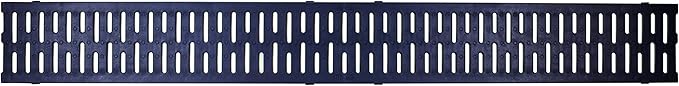 URA WATER - Replacement Grate - Black Plastic - 39 Long, for Model UA-100 Drain System (GRATE ONLY)