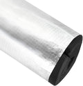 PATIKIL Pipe Insulation Foam Tube, 3.3FT Length Self Adhesive Pipe Freeze Protection Wrap with Aluminum Foil 1.7"(43MM) ID x 5cm Thickness for Outdoor Winter Irrigation